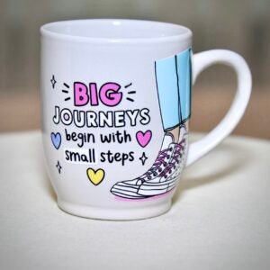 كوب على عبارة إيجابية