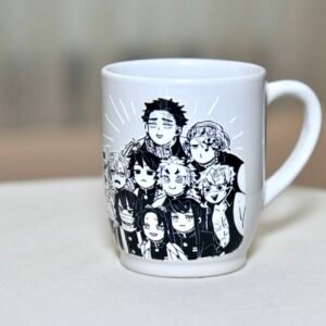 كوب بورسلان ابيض على هاشيرا ديمون سلاير