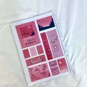 دفتر ثيم الوردي