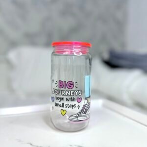 مق شفاف على عبارة ايجابية