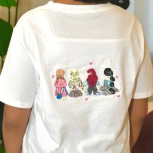 Alternative view of تيشيرت تطريز على الأميرات