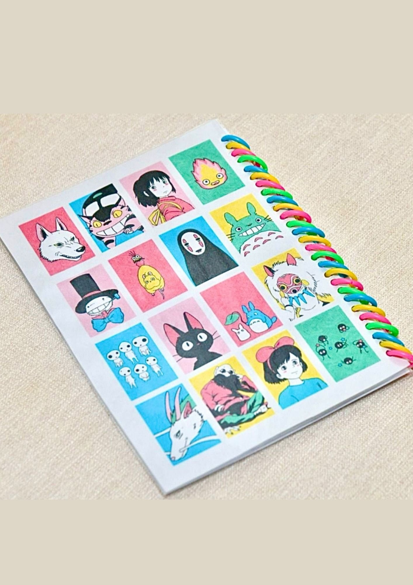 دفتر شخصيات استديو غيبلي