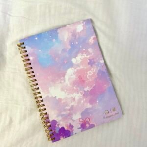 Alternative view of دفتر خشب الوردي A5