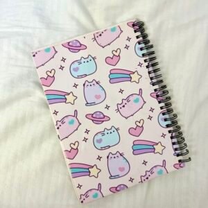 Alternative view of دفتر خشب القطة المشغوله مقاس A5